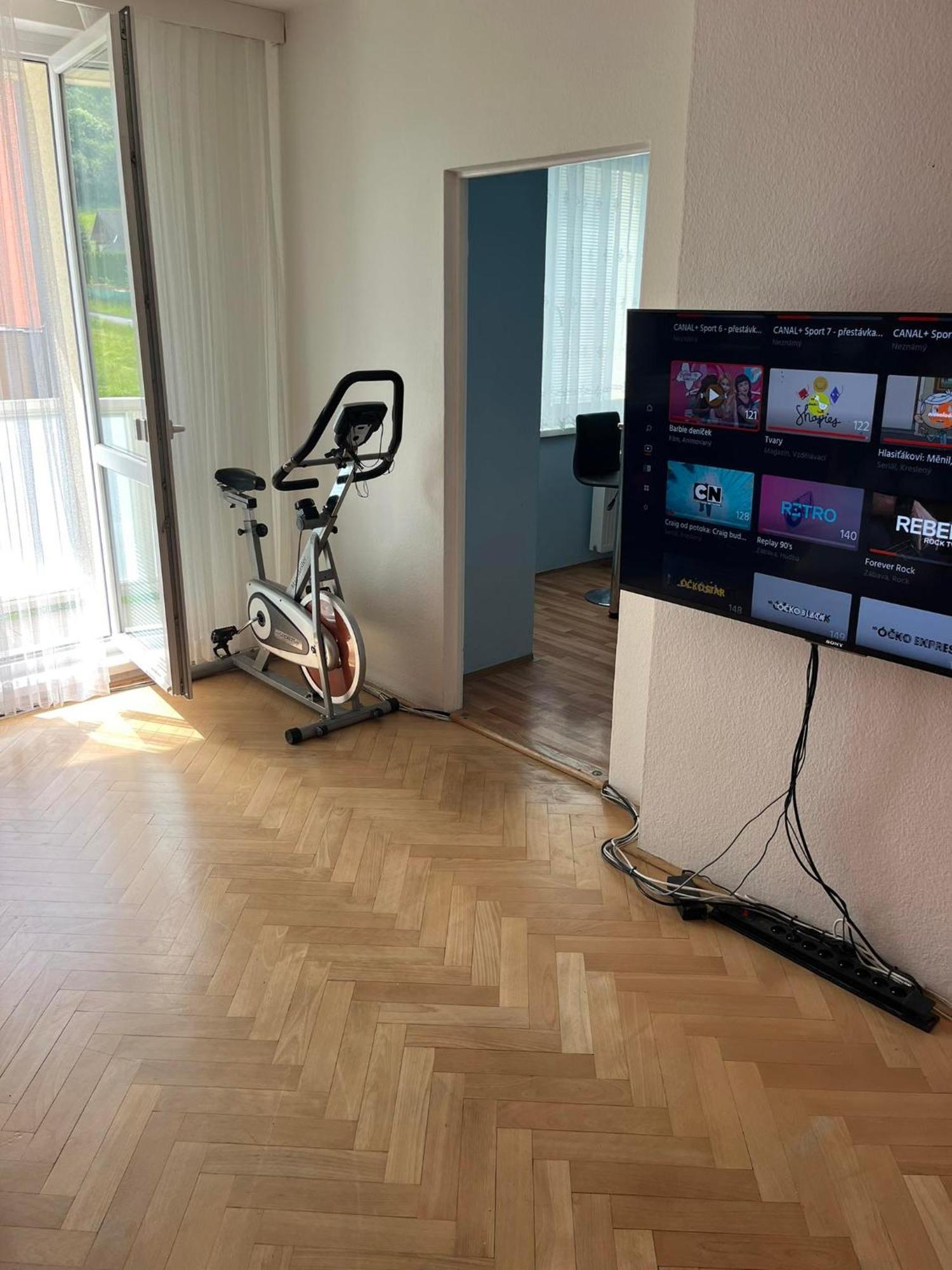 Apartamento Ubytovani V Soukromi S Infrasaunou, Bezeckym Pasem A Cyklotrenazerem Jeseník Exterior foto